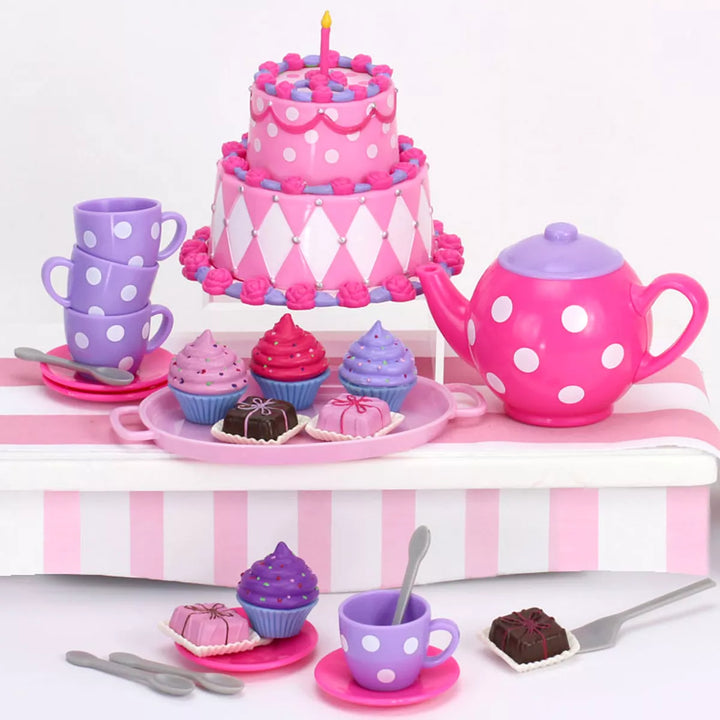 Sophia’S Complete Cake & Tea Party Accessories Set for 18" Dolls