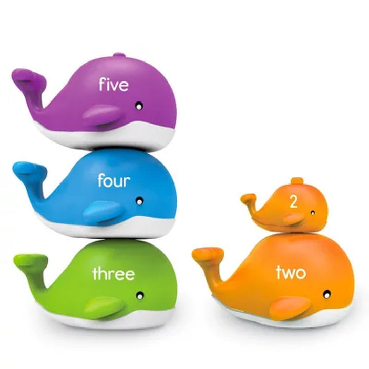 Learning Resources Snap-N-Learn Stacking Whales