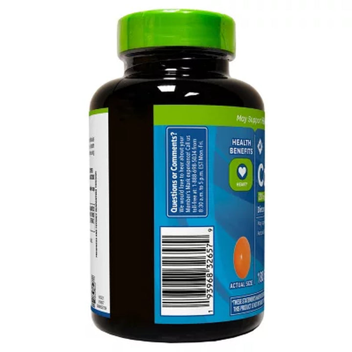 Member'S Mark Coq10 Softgels, 200 Mg, 180 Ct.