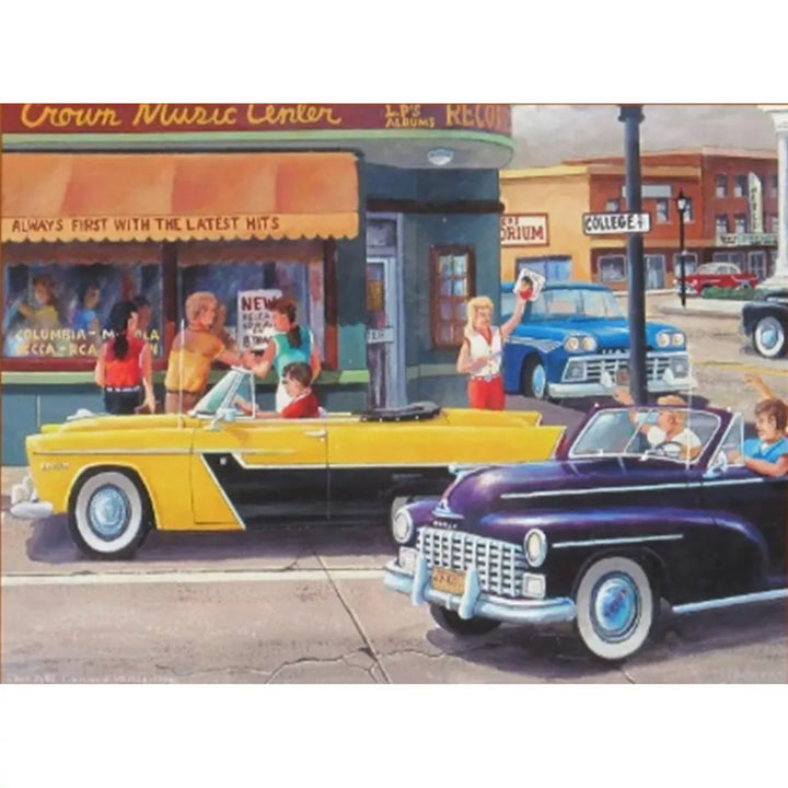 Sunsout the past Lane 35 Pc Jigsaw Puzzle 99126