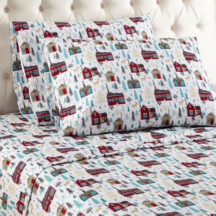 Shavel Micro Flannel Printed Sheet Set (Assorted Designs and Sizes)