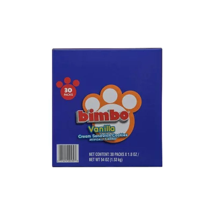 Bimbo Vanilla Creme Sandwich Cookies 30 Ct.