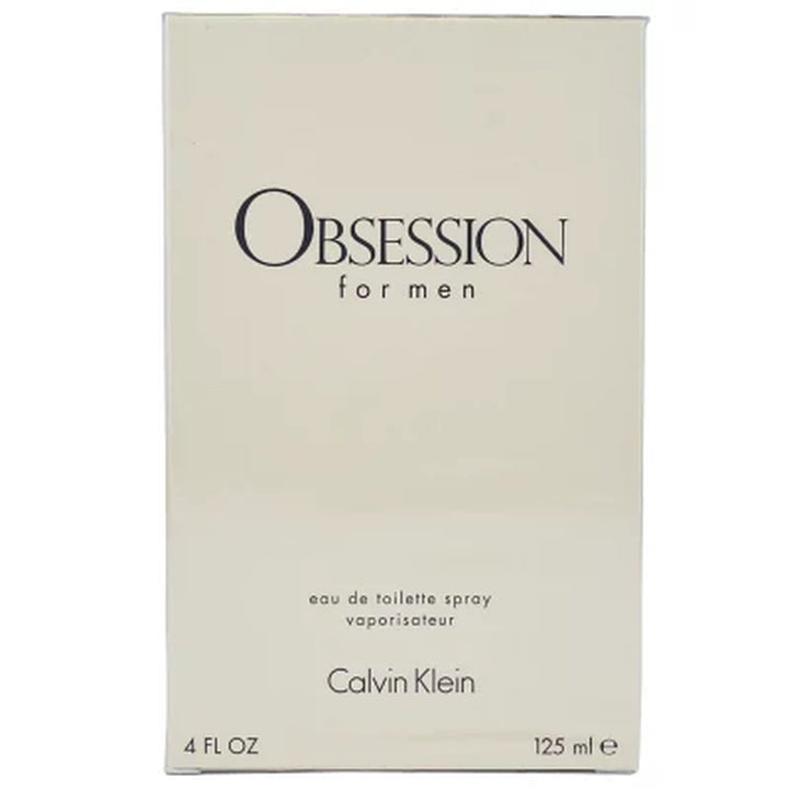 Calvin Klein Obsession for Men Eau De Toilette, 4.0 Fl Oz