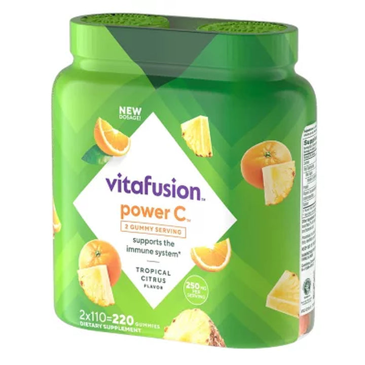 Vitafusion Power C Gummy Vitamins with Vitamin C, 220 Ct.
