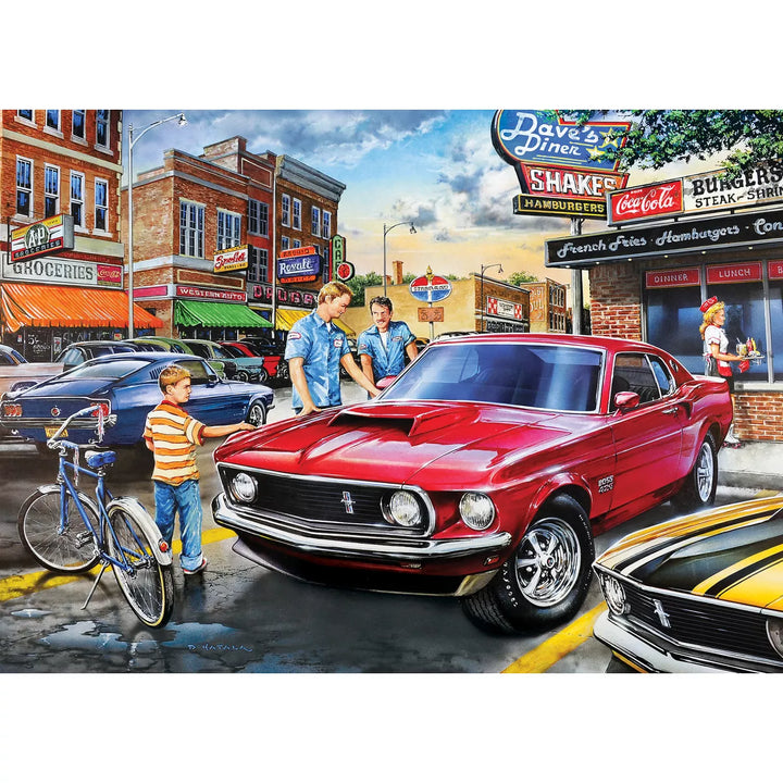 Masterpieces 1000 Piece Jigsaw Puzzle - Dave'S Diner - 19.25"X26.75".