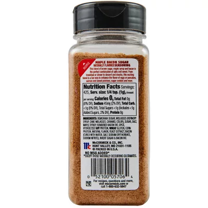 Mccormick Maple Bacon Sugar, 15 Oz.