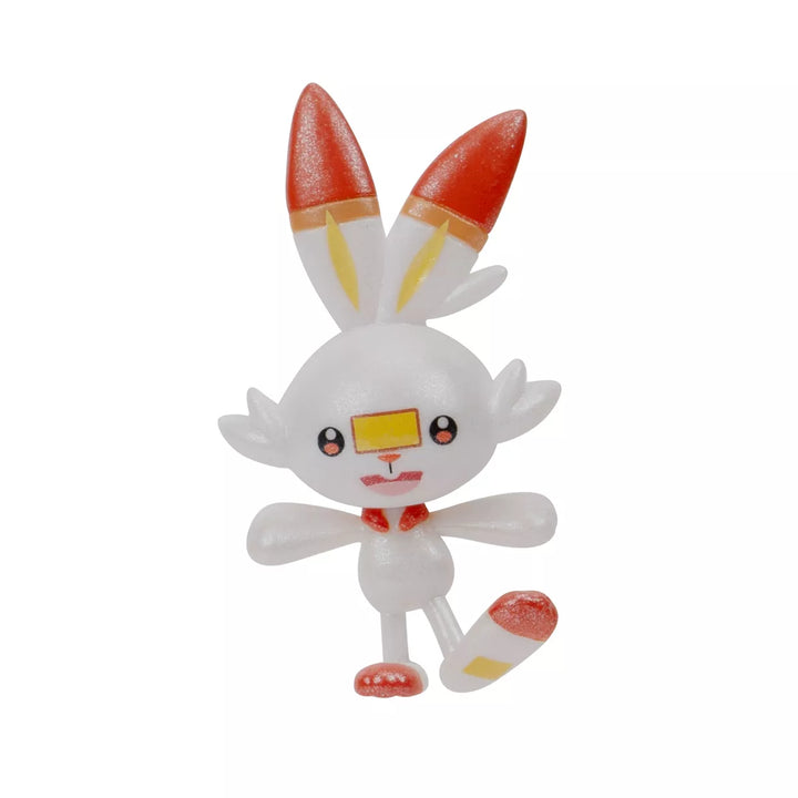 Pokémon Scorbunny, Raboot, and Cinderace Select Evolution Action Figure Set - 3Pk