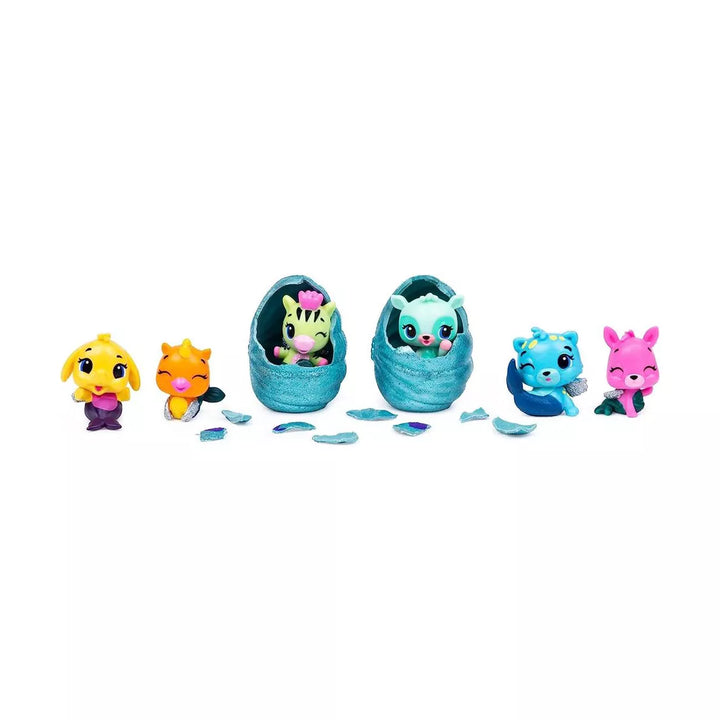 Hatchimals Colleggtibles, Mermal Magic Underwater Aquarium with 8 Exclusive Characters, for Ages 5 and Up