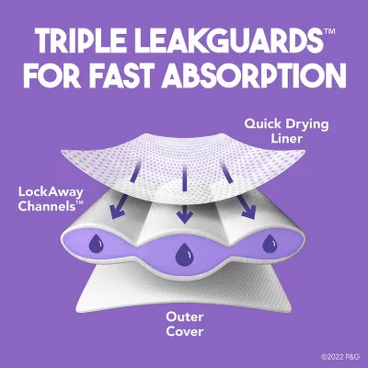 Luvs Pro Level Leak Protection Diapers, Sizes: 1-6