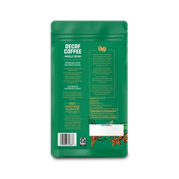 Member'S Mark Decaf Medium-Dark Roast Whole Bean Coffee, 32 Oz.