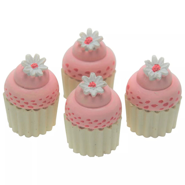 The Queen'S Treasures 18 Inch Doll 4 Piece Mini Cupcakes with Bakery Box