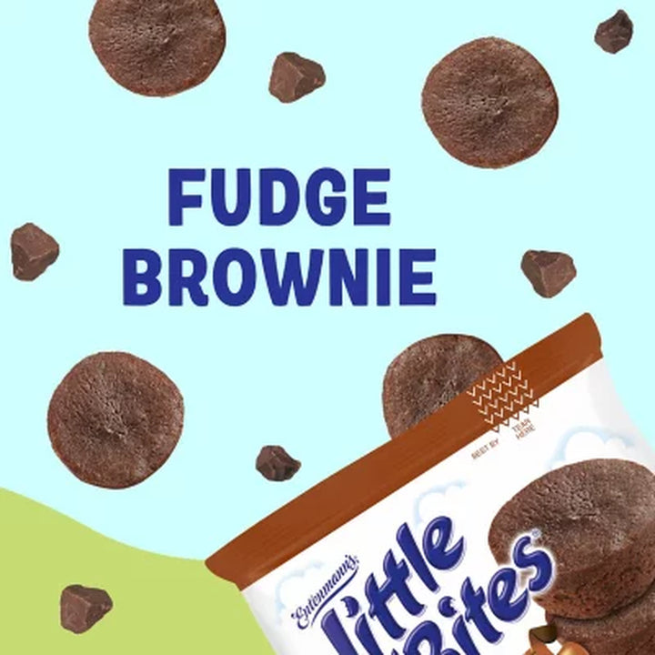 Entenmann'S Little Bites Fudge Brownie Mini Muffins 1.95 Oz., 20 Pk.