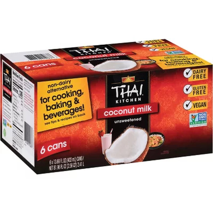 Thai Kitchen Coconut Milk 13.66 Oz., 6 Pk.