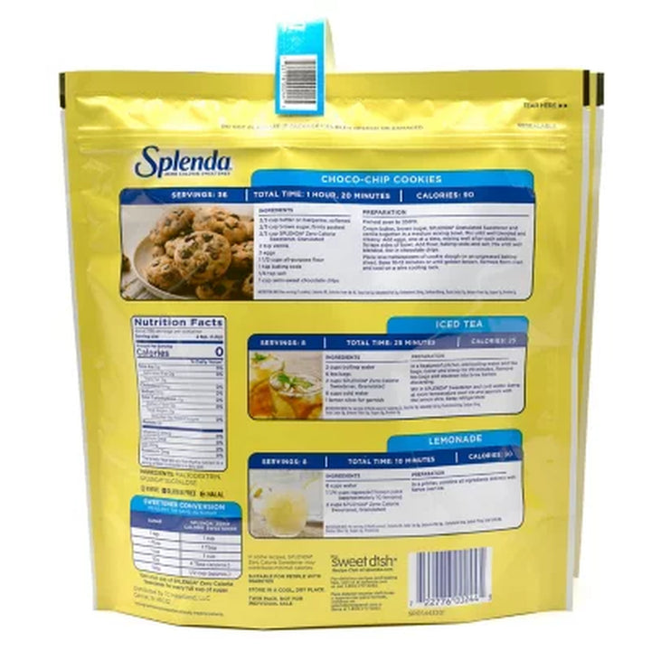 SPLENDA Granulated Sweetener Twin Pack 12.6 Oz., 2 Pk.