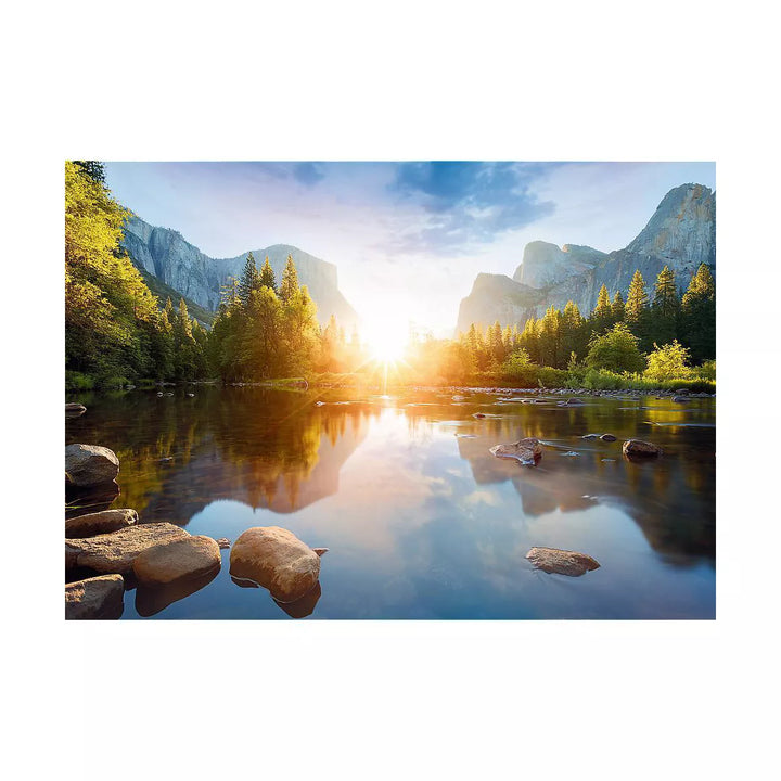 Trefl Mountain Pond 1000Pc Puzzle: Brain Exercise, Nature & Travel Theme, Gender Neutral, for Ages 12 & Up