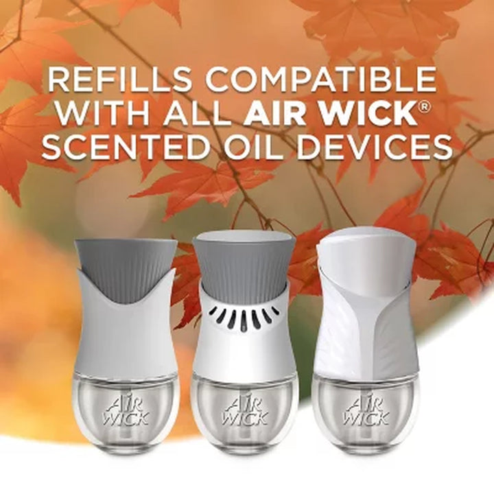 Air Wick Scented Oil Air Freshener Refills, Apple Cinnamon, 9 Ct.