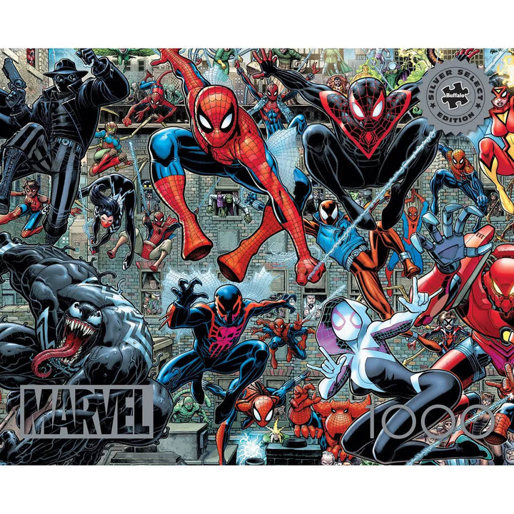 Silver Select Marvel Spider-Verse 1000Pc Puzzle