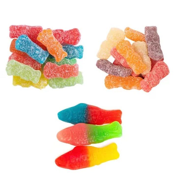 Sour Patch Kids & Swedish Fish Summer Party Candy, Variety Pack, 10 Pk.