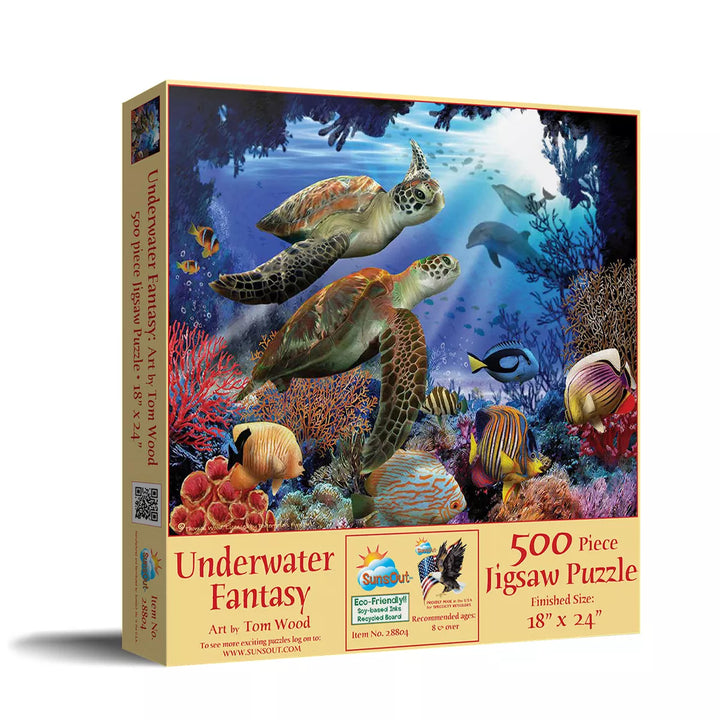 Sunsout Underwater Fantasy 500 Pc Jigsaw Puzzle 28804