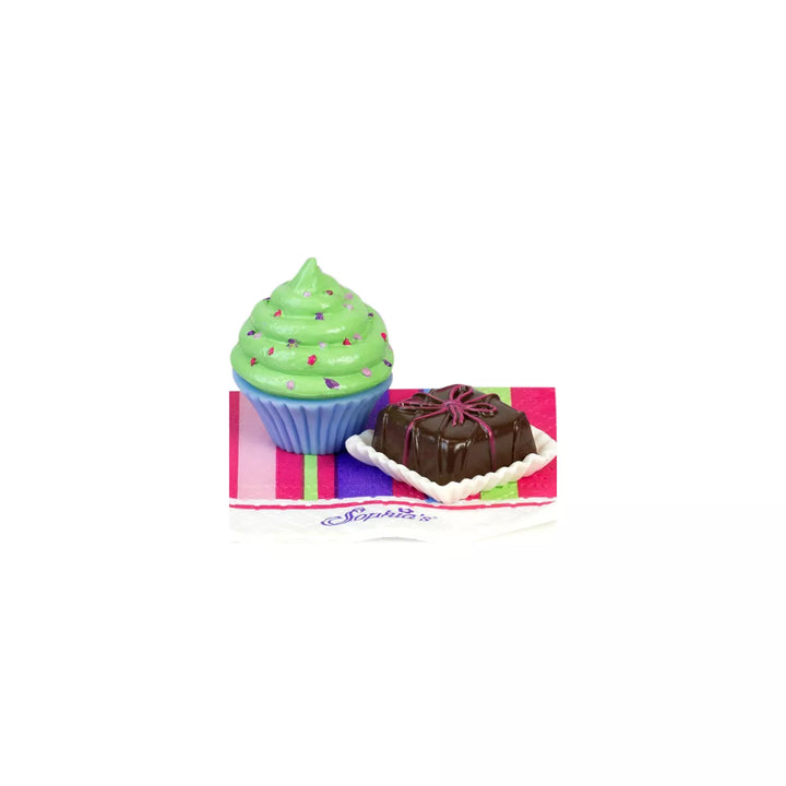 Sophia’S Cupcakes & Petit Fours Dessert Set for 18" Dolls