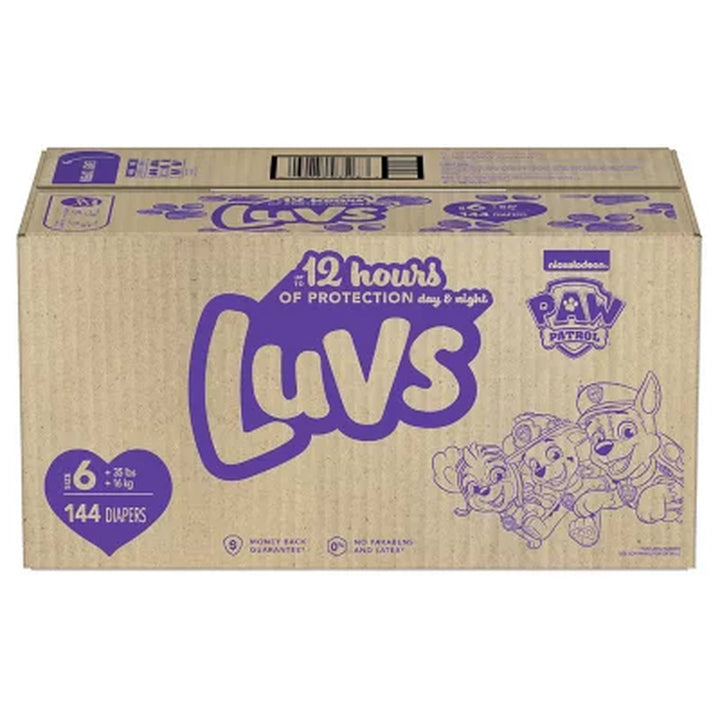 Luvs Pro Level Leak Protection Diapers, Sizes: 1-6