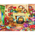 Sunsout Fireside Embroidery 1000 Pc Large Pieces Jigsaw Puzzle 23447