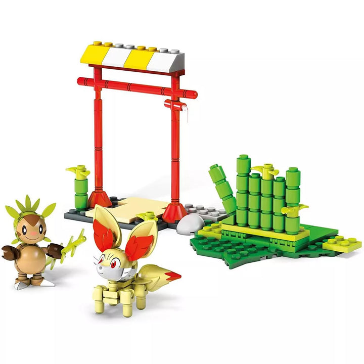 Mattel Mega Construx Pokémon Battle Pack | Chespin VS. Fennekin