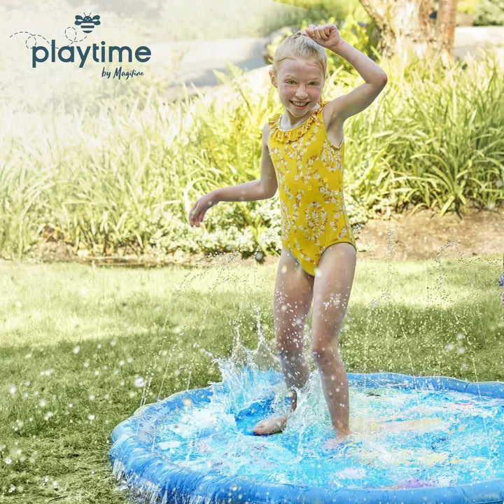 Magifire Playtime by Sprinkler Splash Pad, Splash Pads for Toddlers 1-3, 59 Inches in Diameter, Baby Splash Pad