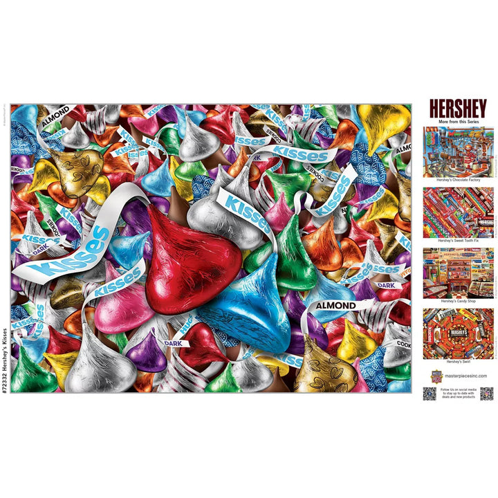 Masterpieces 1000 Piece Jigsaw Puzzle - Hershey'S Kisses - 19.25"X26.75"