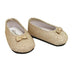 Sophia’S Glitter Shoes for 18” Dolls, Gold