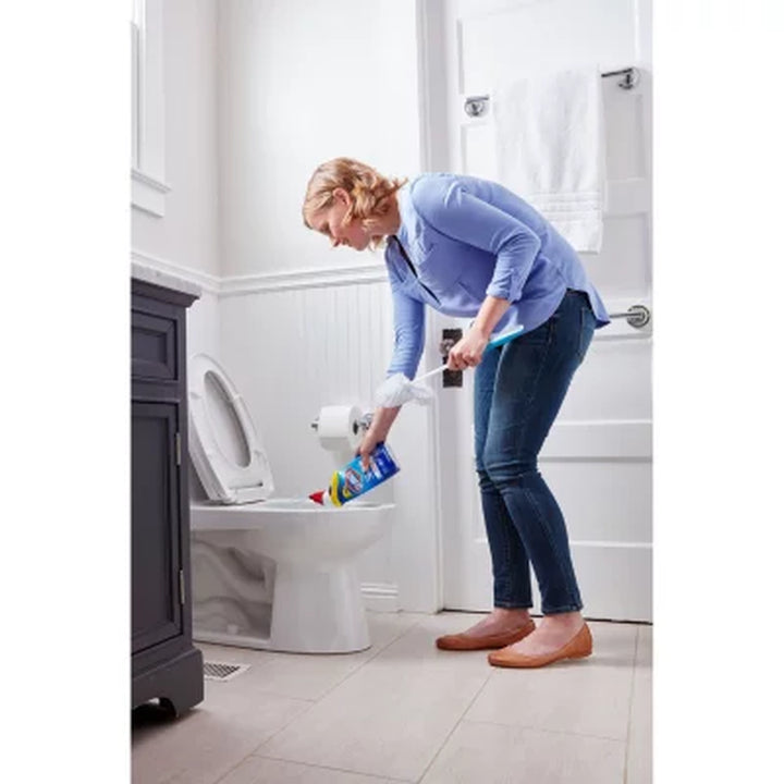 Clorox Toilet Bowl Cleaner with Bleach, Rain Clean 24 Oz., 6 Pk.