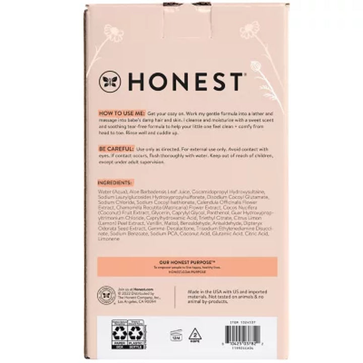 The Honest Company Comfort Sweet Cream Shampoo & Body Wash (17 Fl. Oz., 2 Pk.)