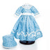 The Queen'S Treasures 18 Inch Doll 1800'S Style Blue Dress Gown and Hat