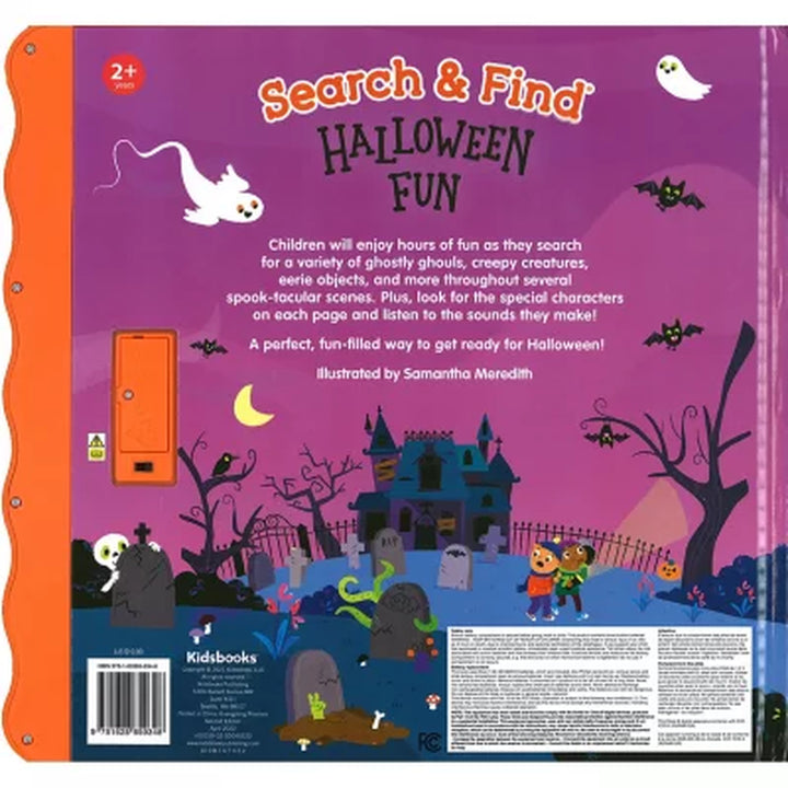 Search and Find: Halloween Fun, Sound Book