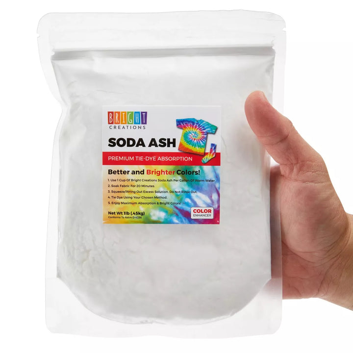 Bright Creations 2 Pack Soda Ash for Tie Dye Shirts Projects, Fabric Dyeing Arts & Crafts, 2 Lbs