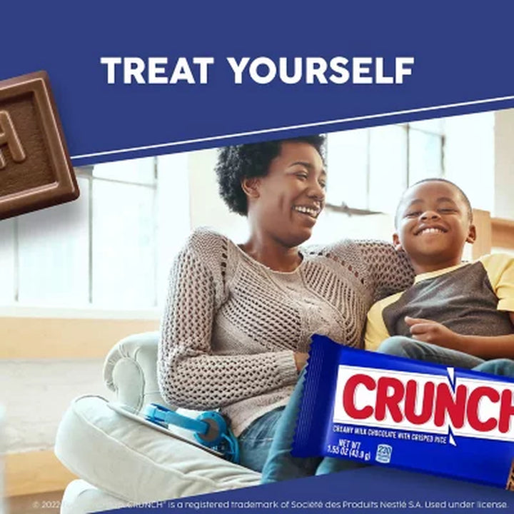 CRUNCH Candy Bars, Full Size, 1.55 Oz., 36 Pk.