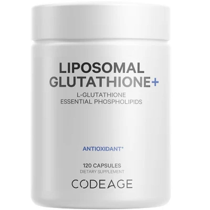 Codeage Liposomal Glutathione Essential Phospholipids Antioxidant Capsules 120 Ct.