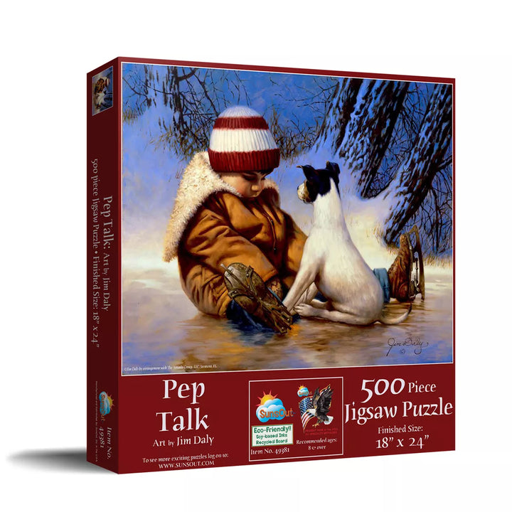 Sunsout Pep Talk 500 Pc Jigsaw Puzzle 49381