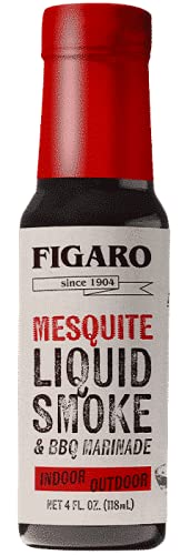 Figaro Liquid Smoke and Marinade, Mesquite, 4 fl