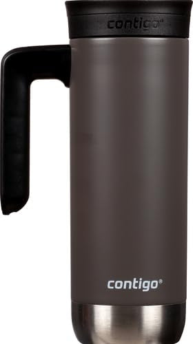 Superior 2.0 Stainless Steel Travel Mug with Handle and Leak-Proof Lid, Double-Wall Insulation Keeps Drinks Hot up to 7 Hours or Cold up to 18 Hours, 20oz Sake