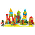 Insten 100 Piece Set Wooden Building Blocks of City and Transportation