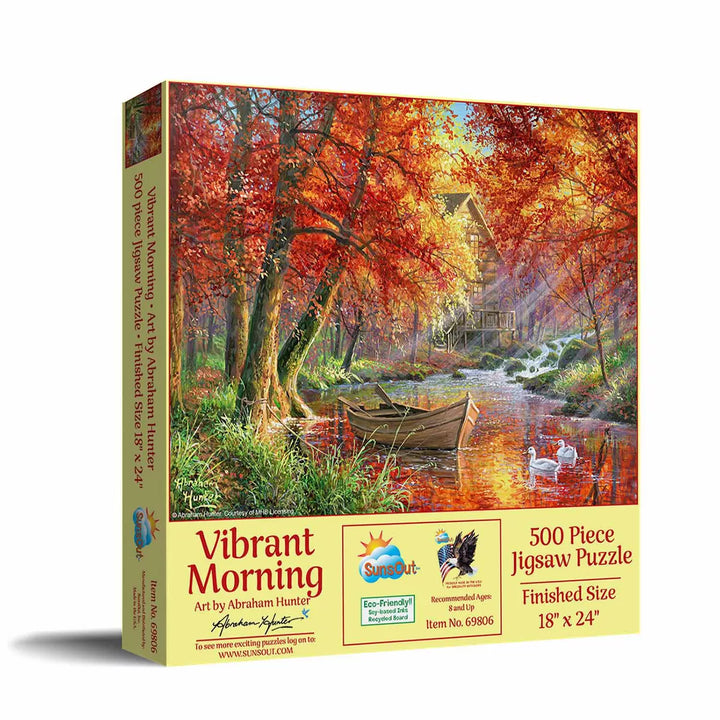 Sunsout Vibrant Morning 500 Pc Jigsaw Puzzle 69806