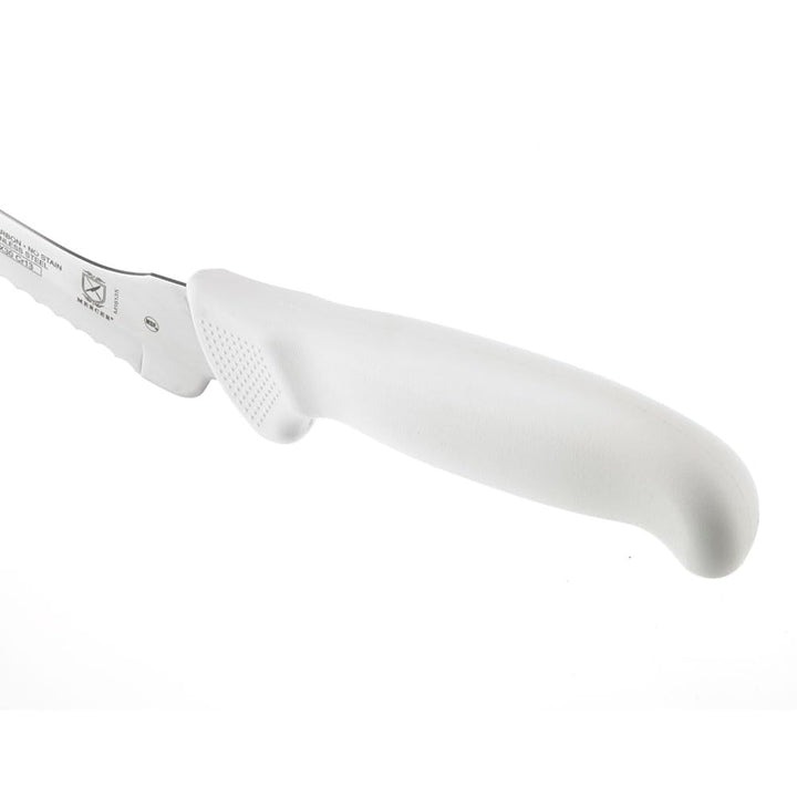 Mercer Culinary Ultimate White, 8 Inch Offset Bread Knife