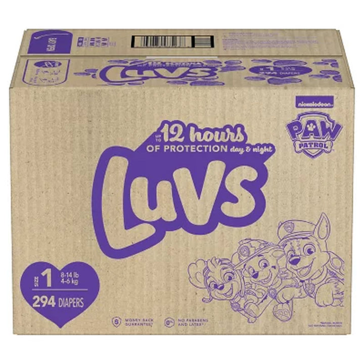 Luvs Pro Level Leak Protection Diapers, Sizes: 1-6