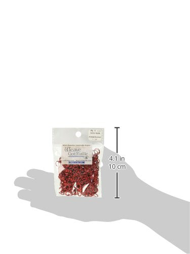 Weave Got Maille Candy Apple 18-Gauge 6mm ID Anodized Aluminum Jump Rings-1 Ounce