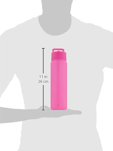 Simple Modern Water Bottle with Straw Lid Vacuum Insulated Stainless Steel Metal Thermos Bottles | Reusable Leak Proof BPA-Free Flask for Gym Sports | Summit Collection | 22oz, Raspberry Vibes -Raspberry Vibes