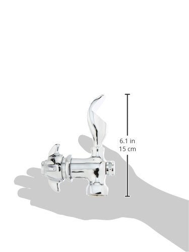 Homewerks Worldwide 3310-150-CH-B-Z Water Drinking Fountain Faucet 1/2" FPT WTR Bubbler, No Size, Chrome