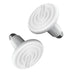 Simple Deluxe 150W 2 Pack Ceramic Heat Emitter, Non-Light Emitting Heat Lamp for Amphibian Pet Terrariums, Chameleons, Lizards, Snakes, and Incubating Chickens White 150W (D-85mm)