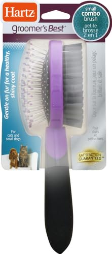 Groomer's Best Small Combo Brush for Cats and Small Dogs