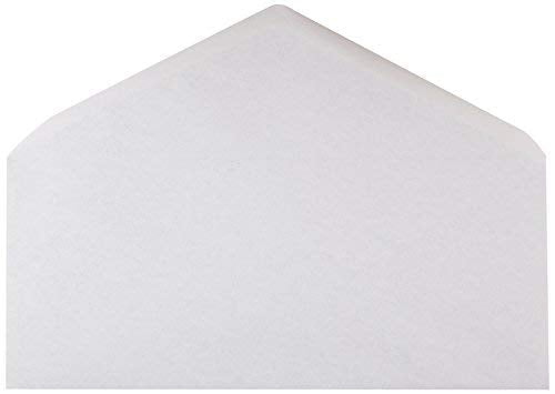 Basics #10 Security Tinted Business Gummed Envelopes, Moisture Sealed, 4-1/8 x 9-1/2 Inch, Pack of 500, One Size, White